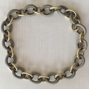 David Yurman Chain necklace two-tone